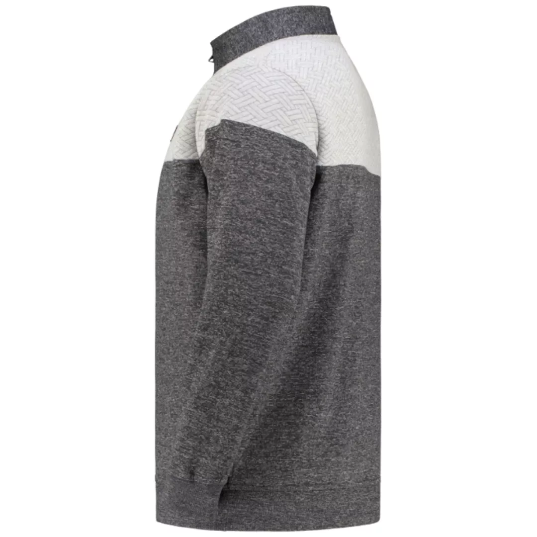 Hajo Sweatshirt Herren Seatshirt mit Troyer Kragen (1-tlg) Zeitloses Design günstig online kaufen