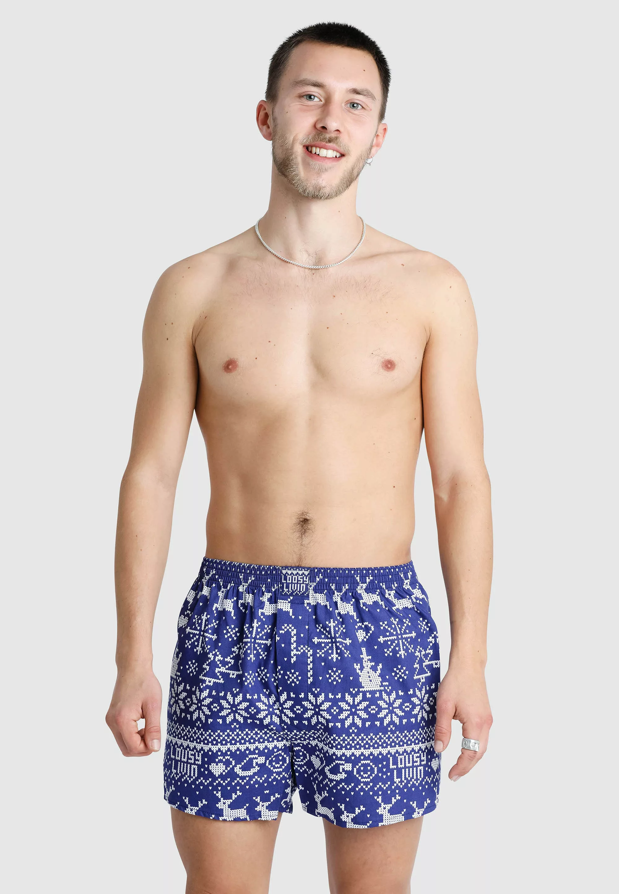 Lousy Livin Boxershorts "2Pack Scandi", Boxershorts mit buntem Design günstig online kaufen