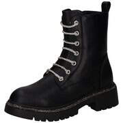 2Go Fashion Schnür Boots Damen schwarz günstig online kaufen