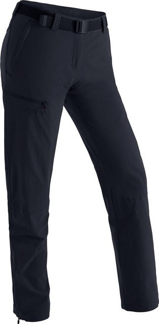 Maier Sports Bügelfaltenhose Inara slim Da-Hose el. BLACK günstig online kaufen