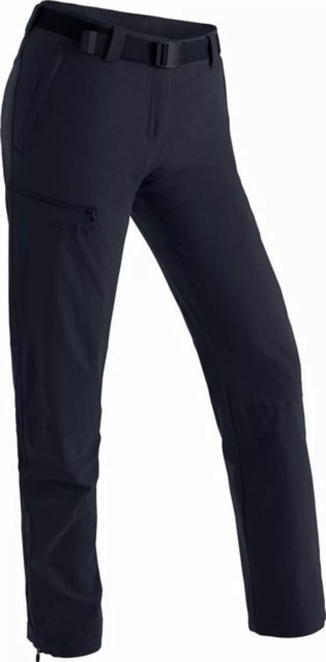 Maier Sports Bundfaltenhose Inara slim BLACK günstig online kaufen