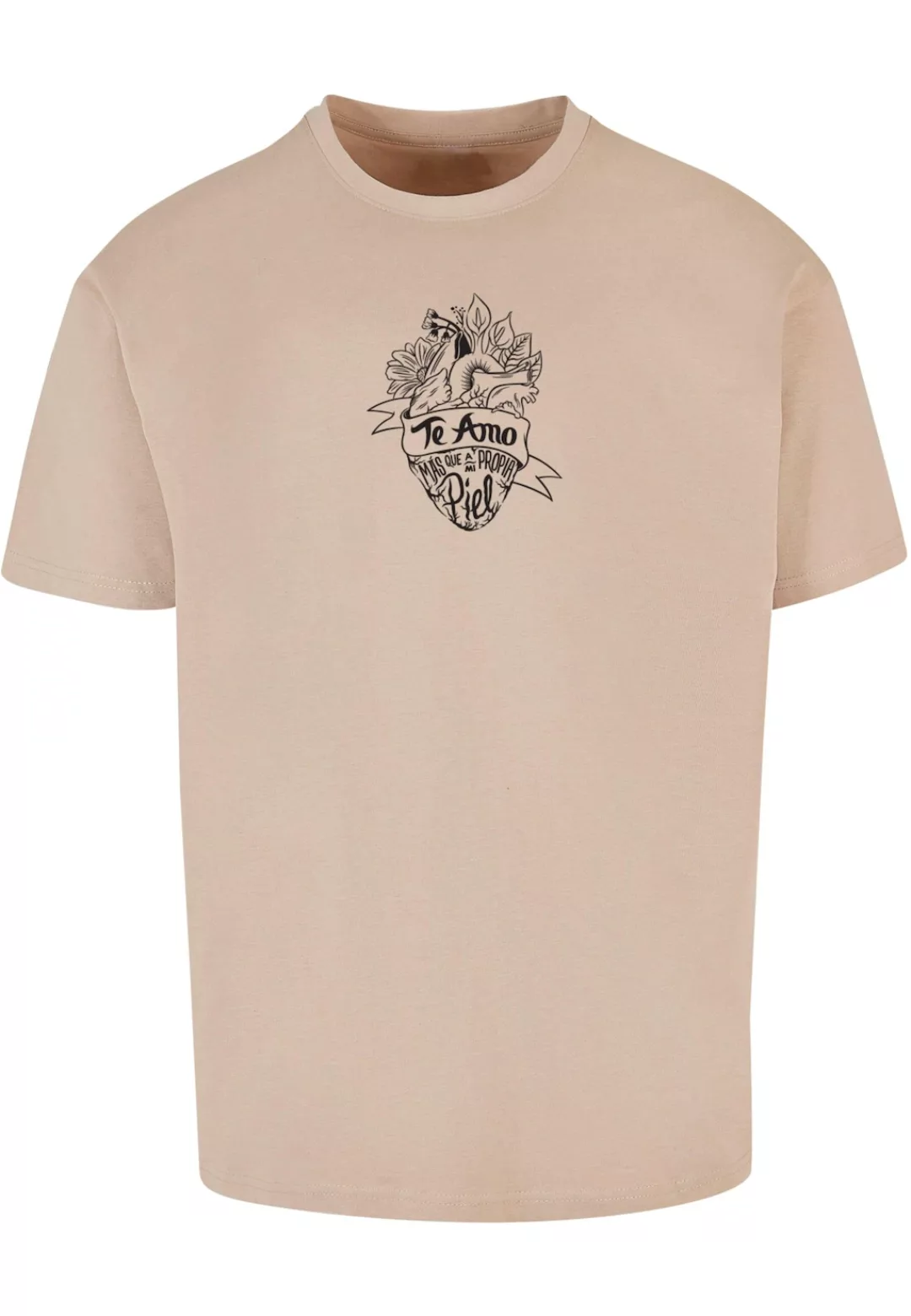 Merchcode T-Shirt "Merchcode Herren Frida Kahlo - Te amo outline Heavy Over günstig online kaufen