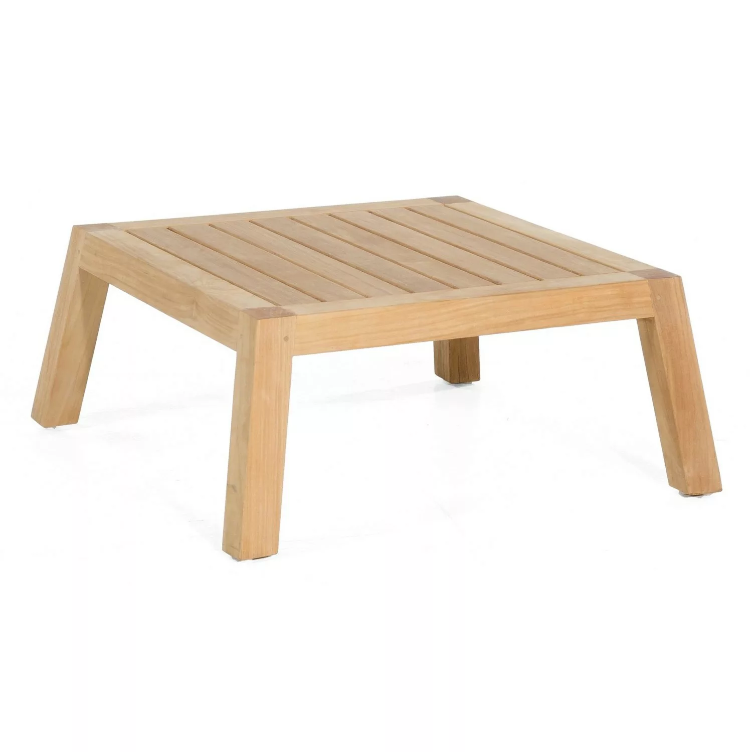 Natur24 Clifton Lounge-Tisch 80x80 Teak Natur günstig online kaufen