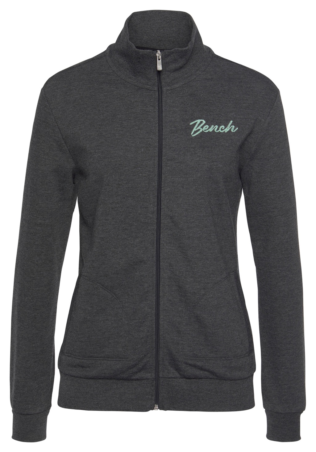 Bench. Sweatjacke, mit zwei Logo Stickereien, Loungeanzug günstig online kaufen