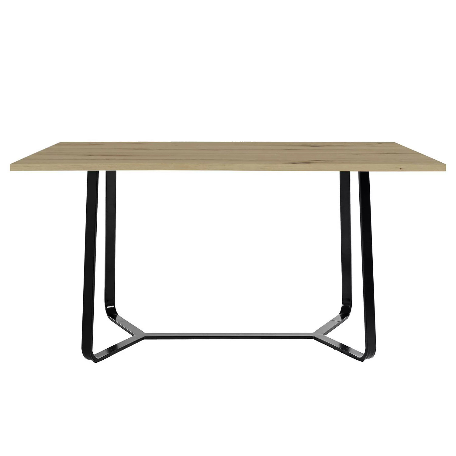 Tisch TALEA Eiche Old Wood Nachbildung schwarz pulverbeschichtet B/H/T: ca. günstig online kaufen