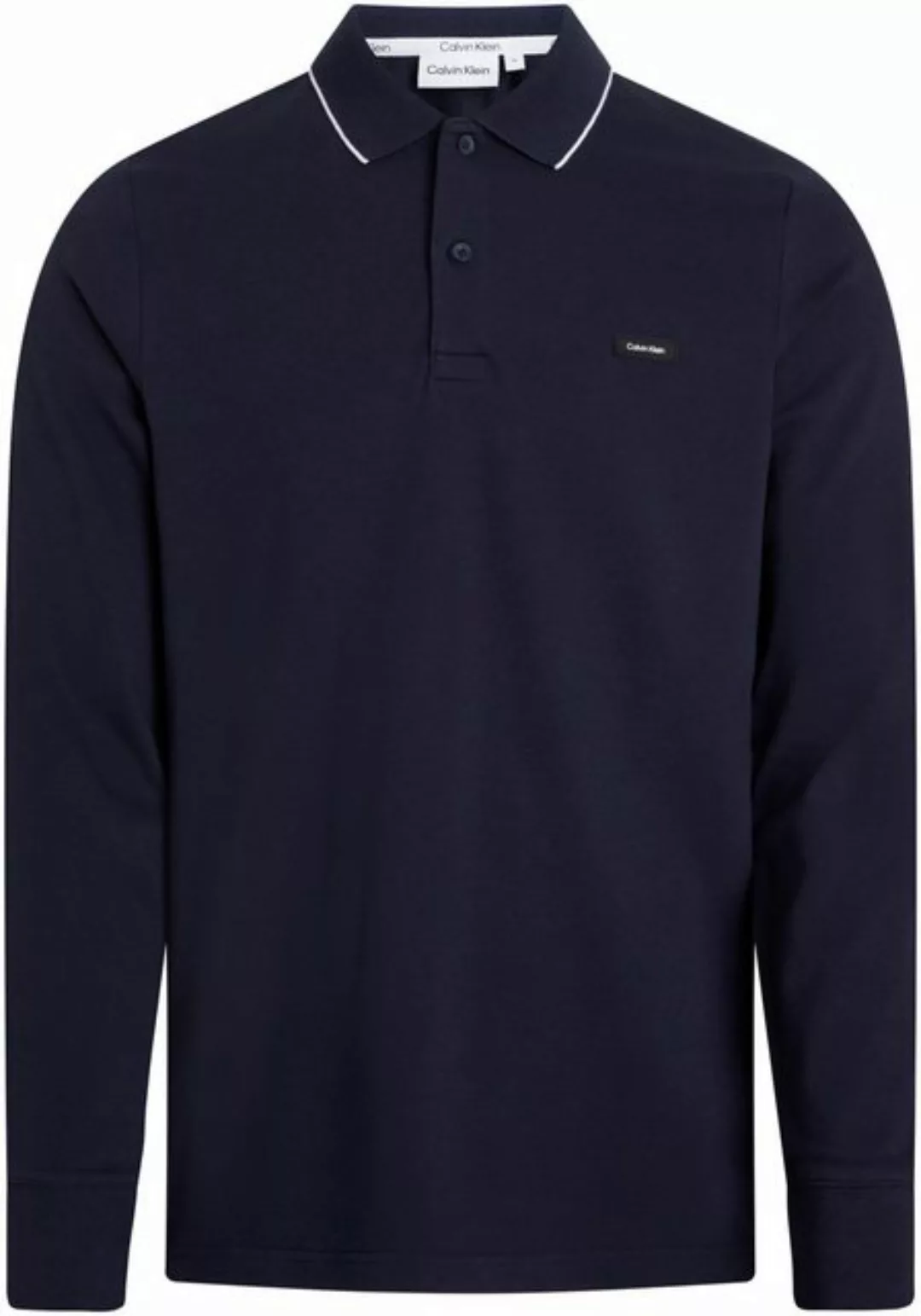 Calvin Klein Big&Tall Langarm-Poloshirt BT_STRETCH PIQUE TIPPING LS POLO in günstig online kaufen