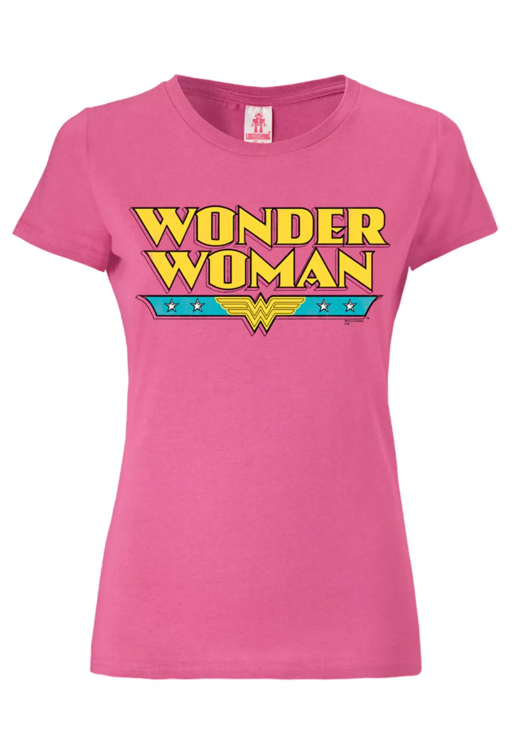 LOGOSHIRT T-Shirt "Wonder Woman - Logo", mit coolem Frontprint günstig online kaufen