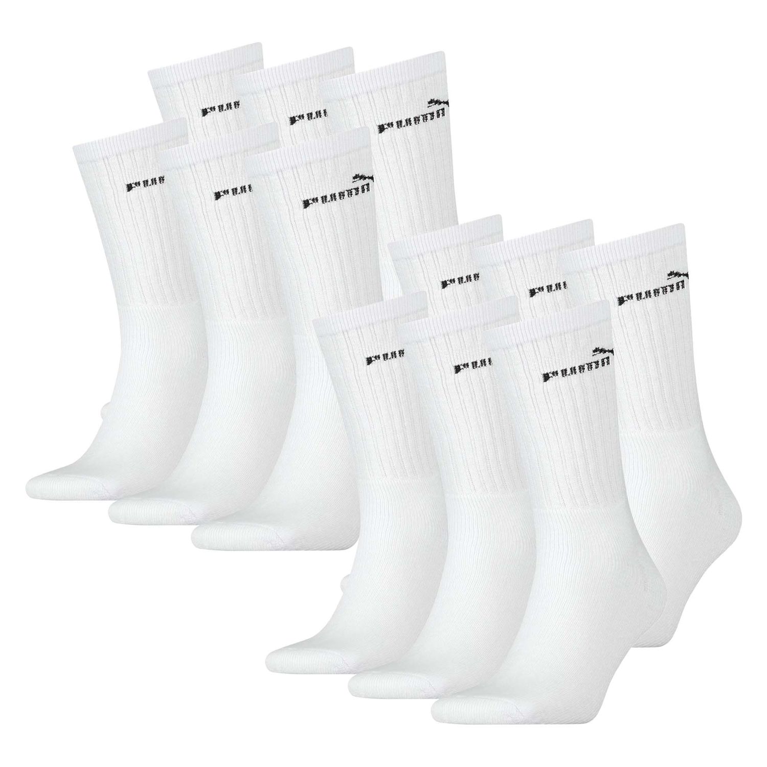 PUMA Unisex Sport Socken CLASSIC SPORT CREW 12er Pack 18er Pack 30er Pack günstig online kaufen