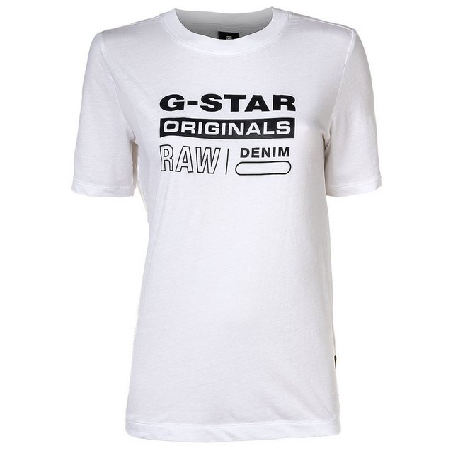 G-STAR T-Shirt "T-Shirt Originals Label Regular Fit Tee 1er Pack" günstig online kaufen