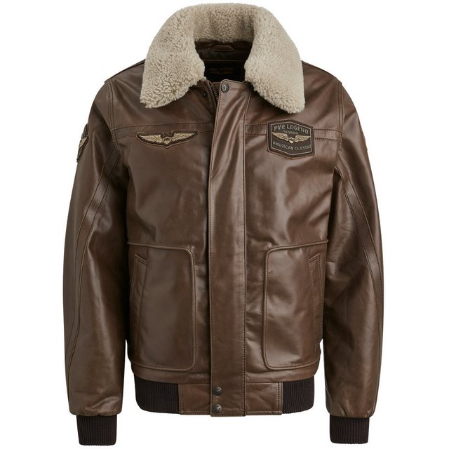 PME Legend Lederjacke Buff Hudson Schwarz - Größe 3XL günstig online kaufen