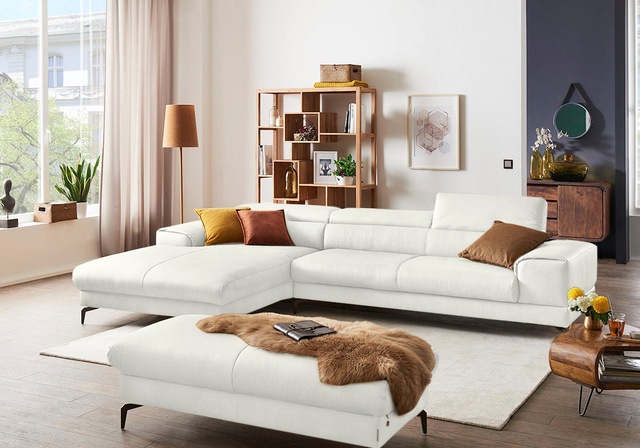 W.SCHILLIG Ecksofa "piedroo, Designsofa mit tollem Sitzkomfort, bequem und günstig online kaufen