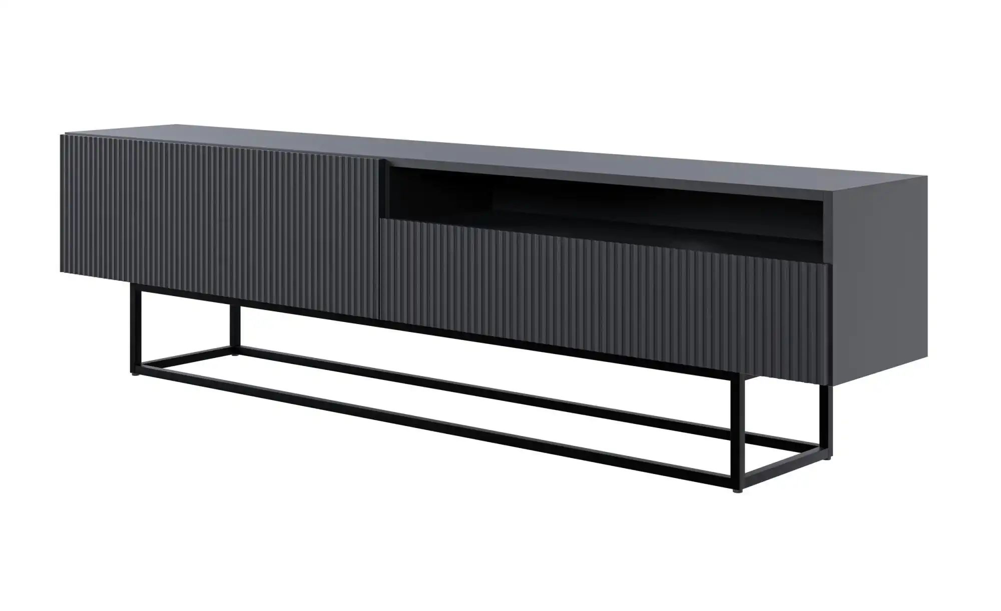 Selsey Lowboard  Veldio ¦ schwarz ¦ Maße (cm): B: 175 H: 46,5 Kommoden & Si günstig online kaufen