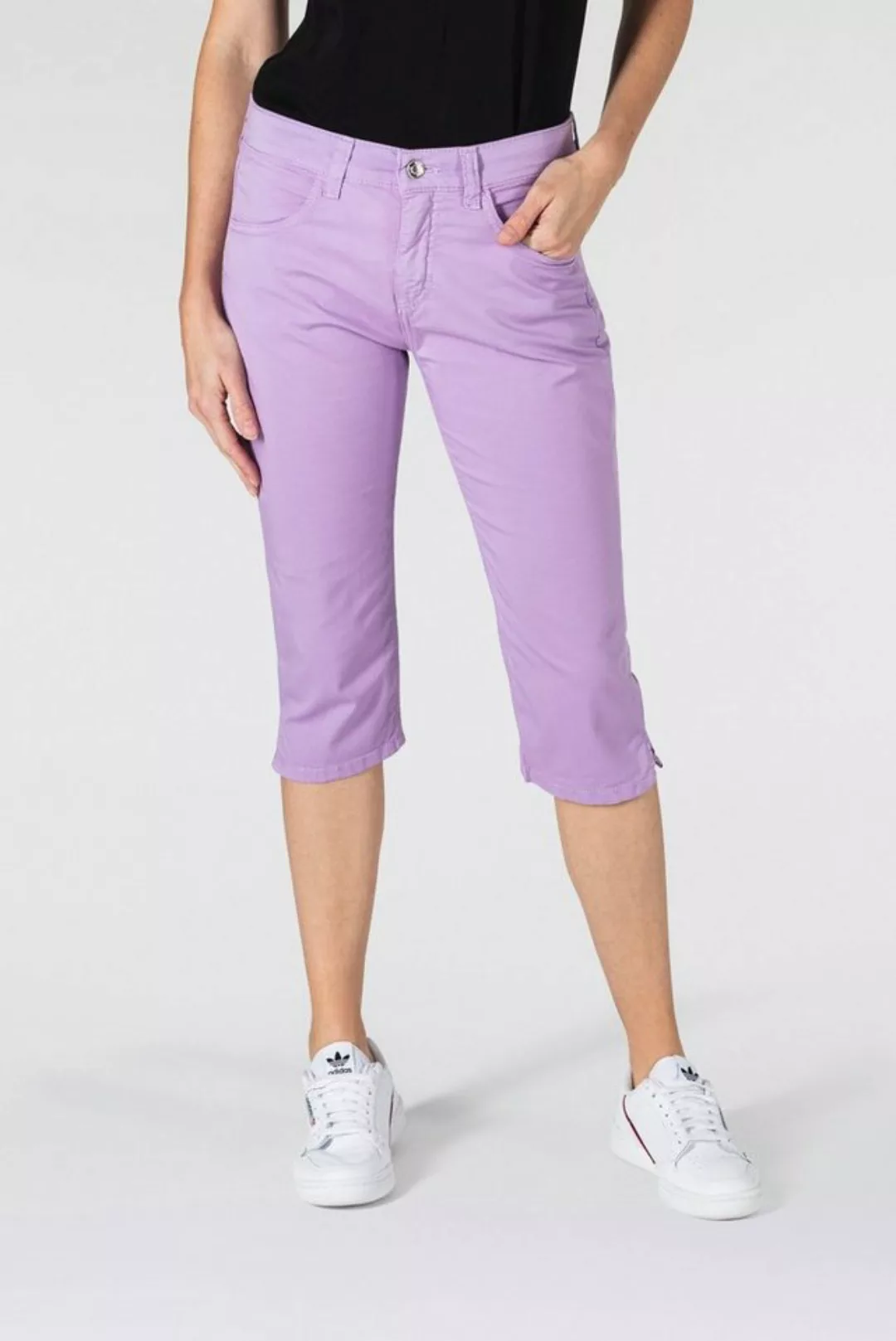 MAC Caprihose Capri-Summer-Clean Kniebedeckend mit kleinem Schlitz am Saum günstig online kaufen