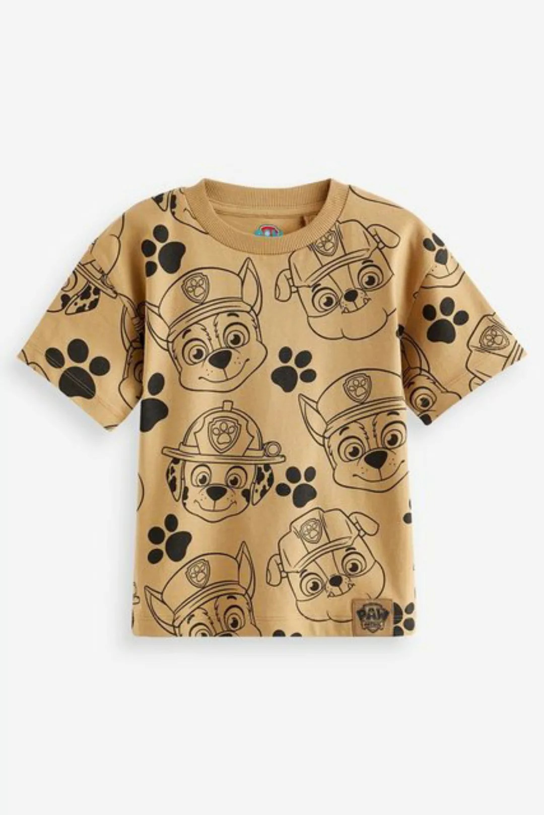 Next T-Shirt PAW Patrol Lizensiertes T-Shirt mit Allover-Print (1-tlg) günstig online kaufen