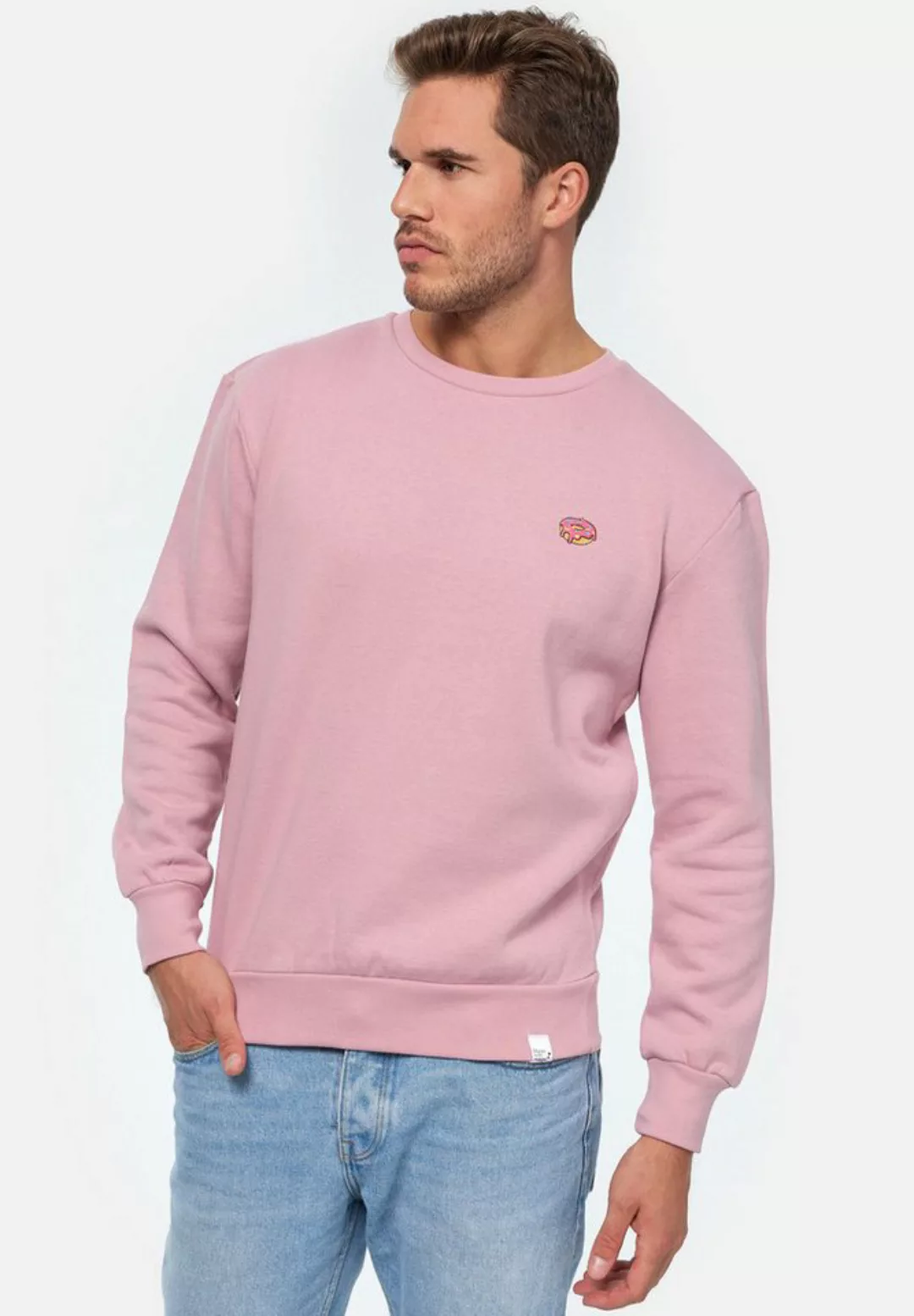 MIKON Sweatshirt Donut GOTS zertifizierte Bio-Baumwolle günstig online kaufen