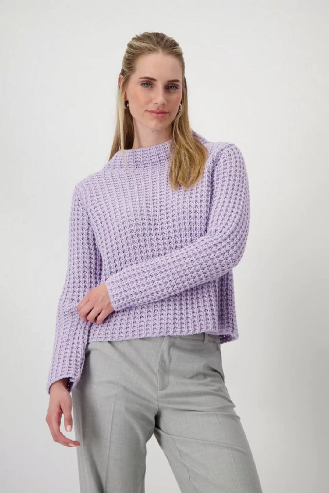 Monari Stehkragenpullover günstig online kaufen