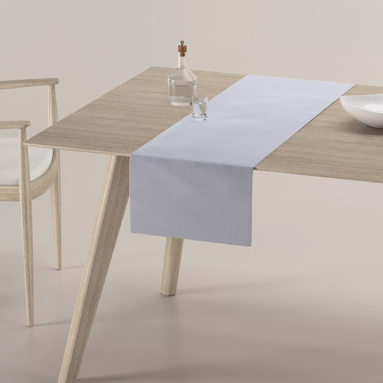 Tischläufer, grau, 40 x 130 cm, Velvet (704-24) günstig online kaufen