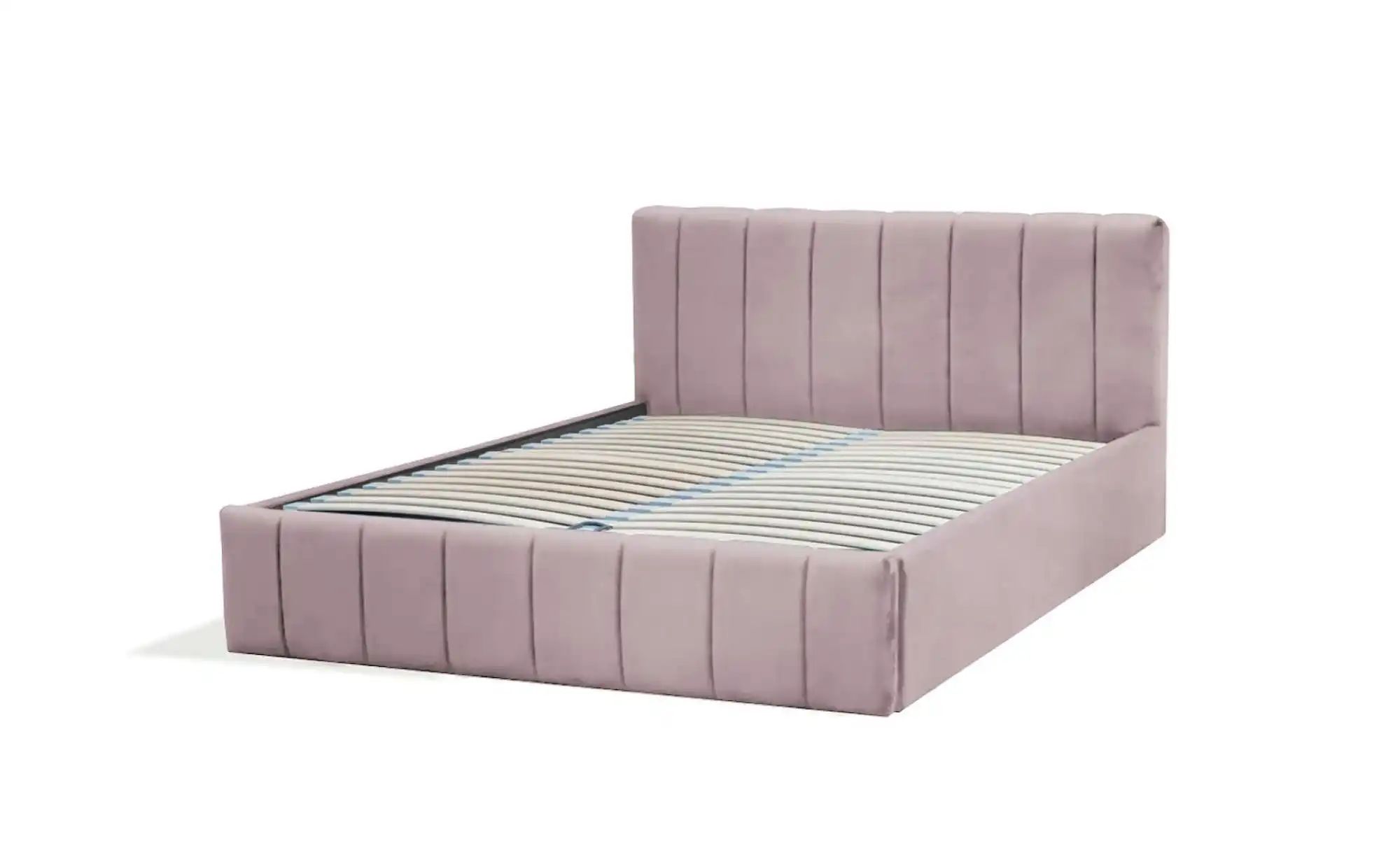 Polsterbett mit Bettkasten Nina ¦ rosa/pink ¦ Maße (cm): H: 85 Betten > Pol günstig online kaufen