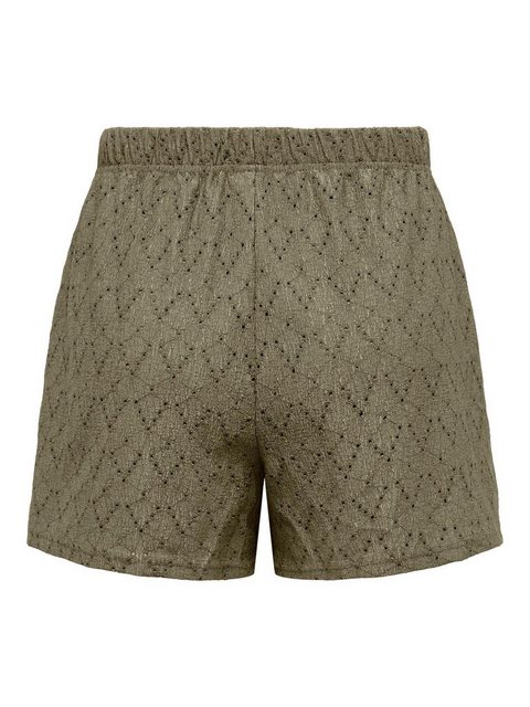 ONLY Shorts Dalia (1-tlg) Lochmuster, Drapiert/gerafft günstig online kaufen