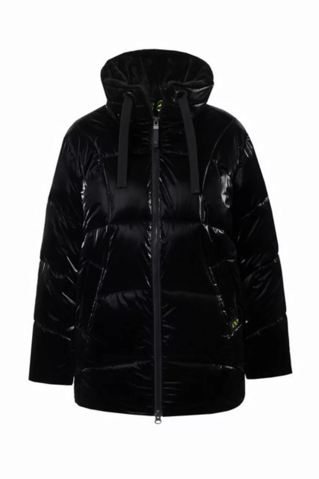 Laurasøn Steppjacke Steppjacke mit Kunstfellbesatzkragen 2-Wege-Zipper günstig online kaufen