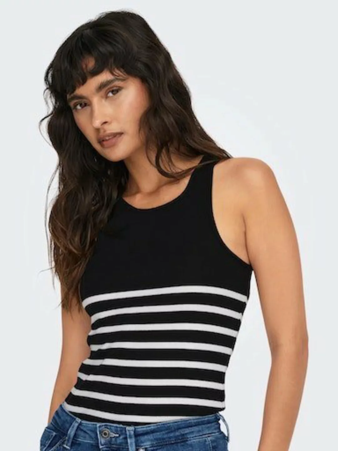 ONLY Tanktop ONLKENYA RIB STRIPE TANK TOP CS JRS günstig online kaufen