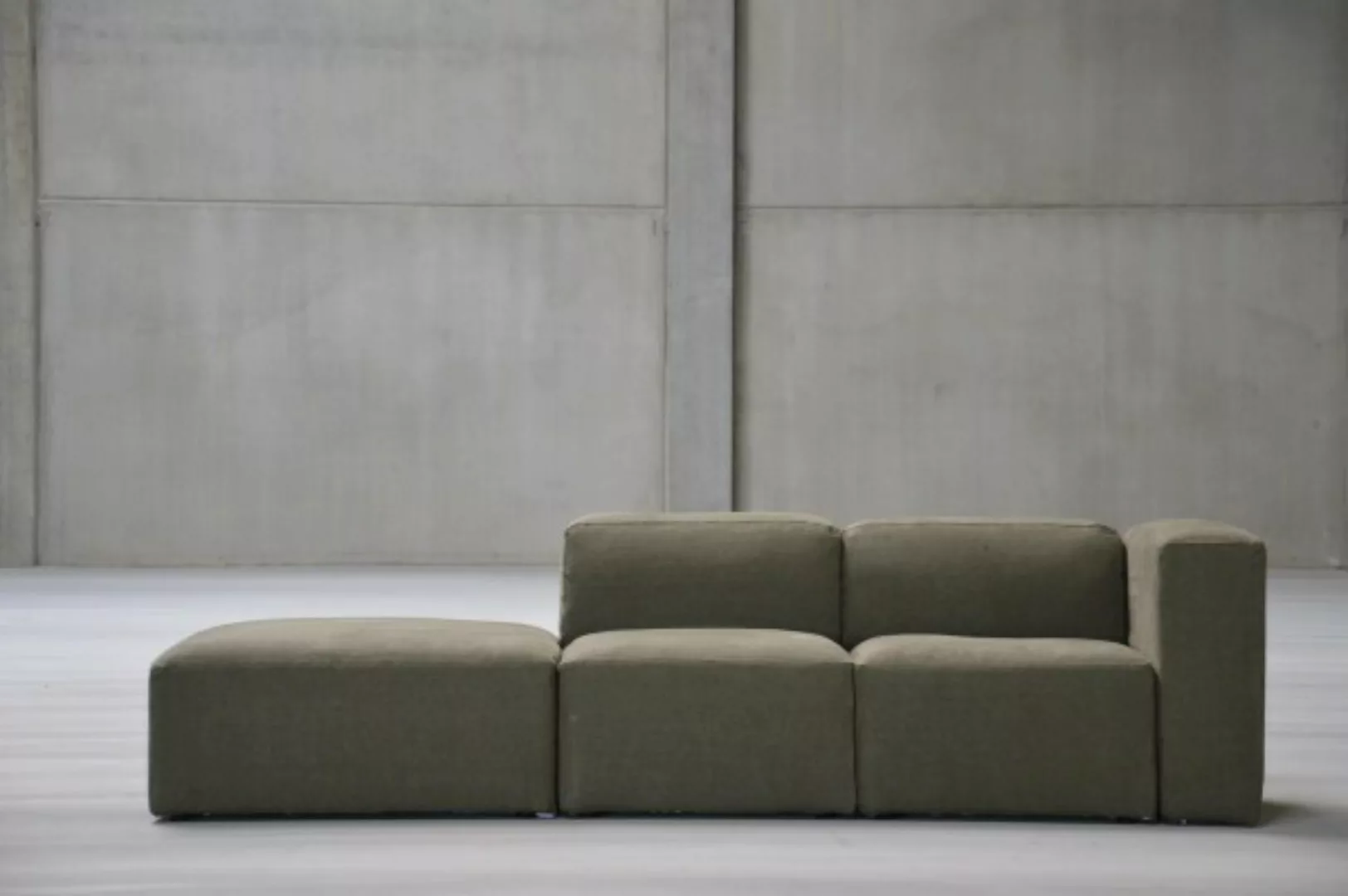 DONNA Sofa Leinen olive günstig online kaufen