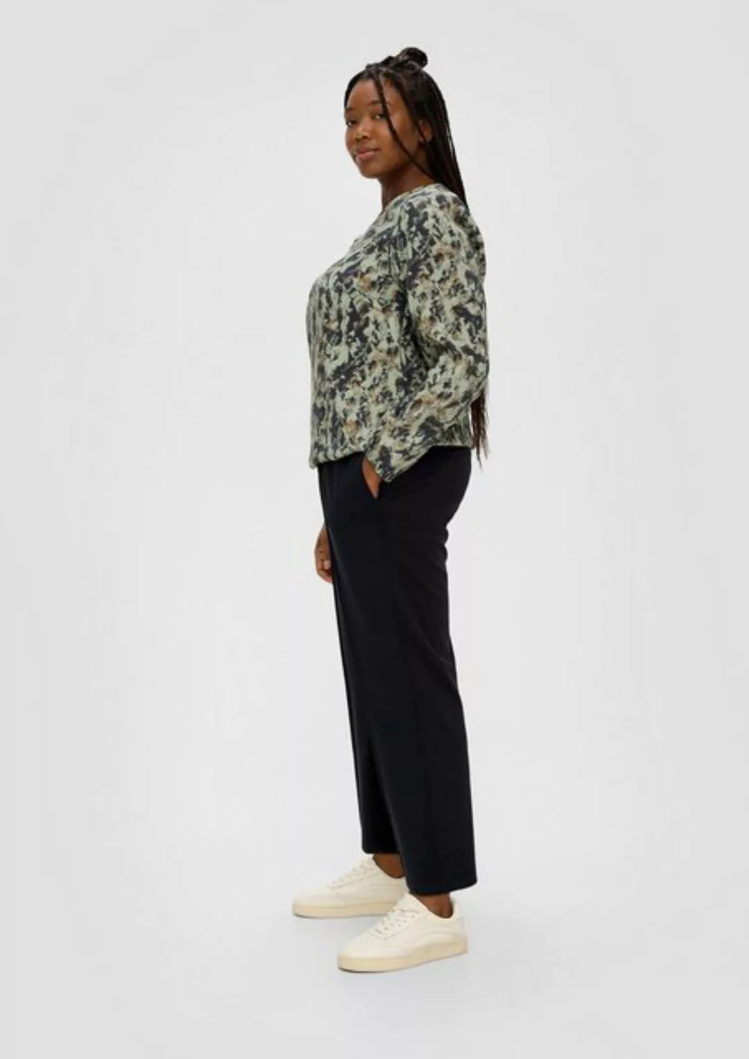 TRIANGLE Jerseyhose mit Bügelfalte günstig online kaufen
