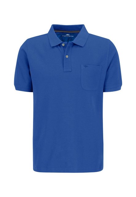 FYNCH-HATTON Poloshirt Polo, Chest Pkt, Premium Cotton strong blue günstig online kaufen