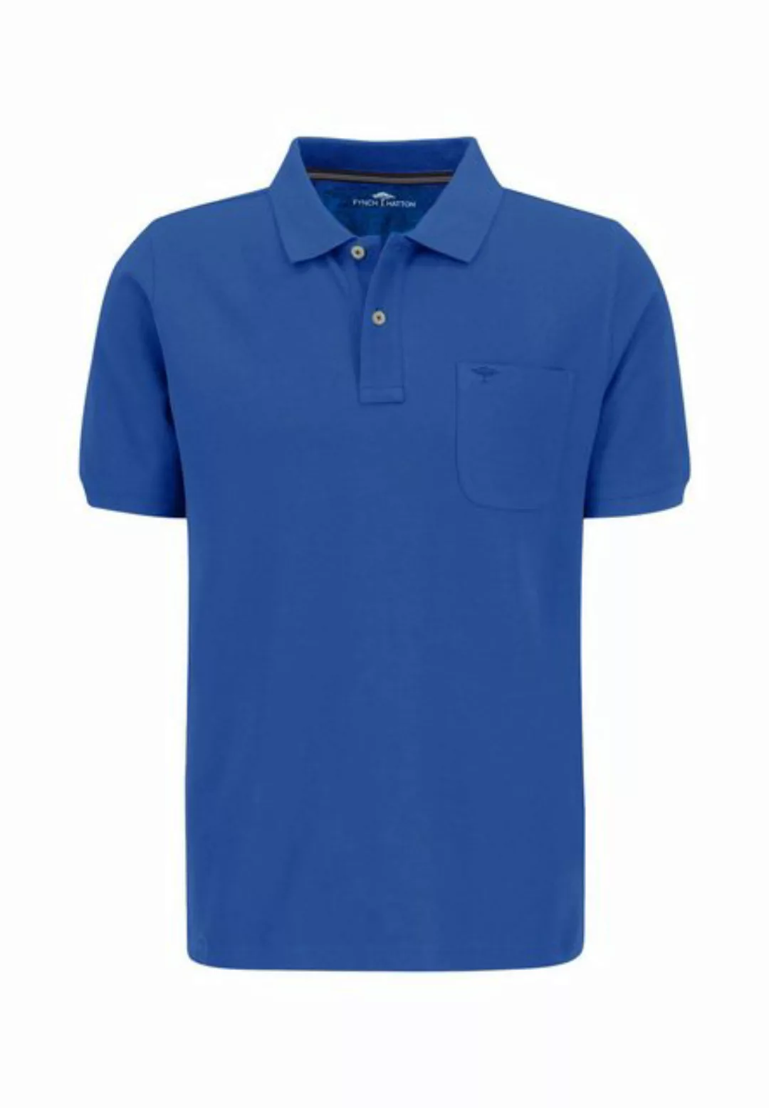 FYNCH-HATTON Poloshirt Polo, Chest Pkt, Premium Cotton strong blue günstig online kaufen