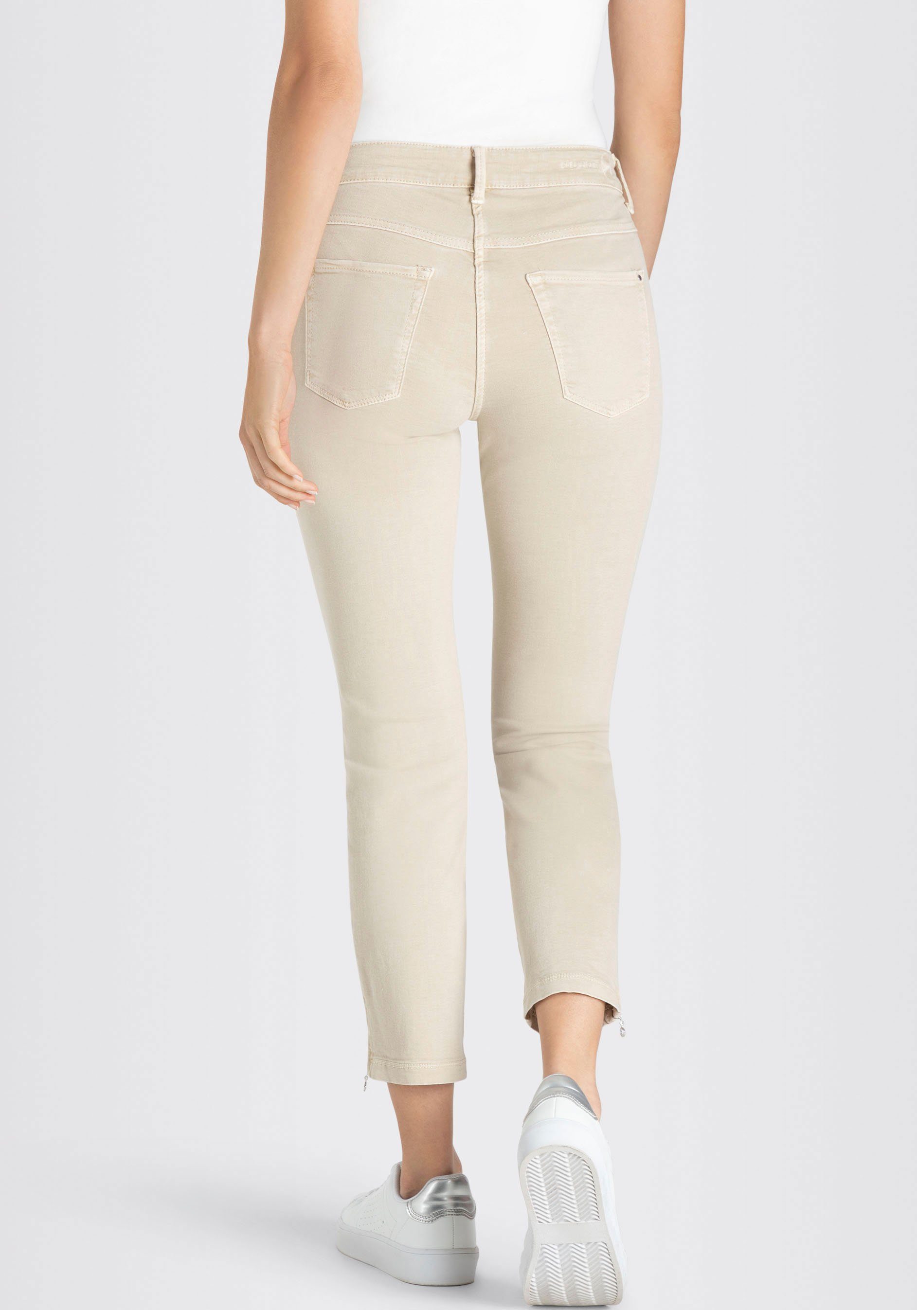 MAC 7/8-Jeans "Dream Chic", verkürzte Form mit Reißverschluss günstig online kaufen