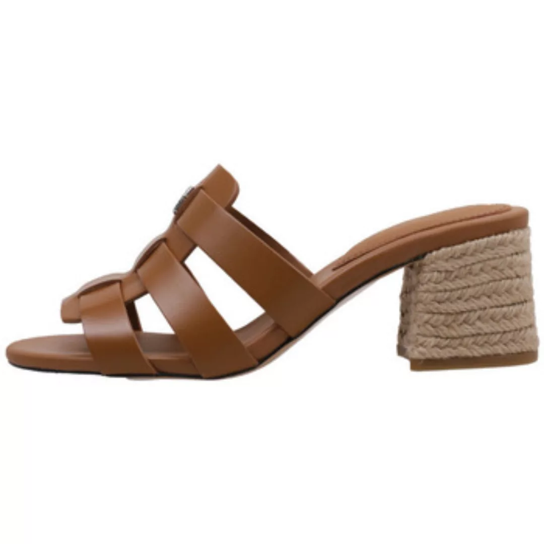 Tommy Hilfiger  Sandalen BLOCK MID HEEL LEATHER SANDAL günstig online kaufen