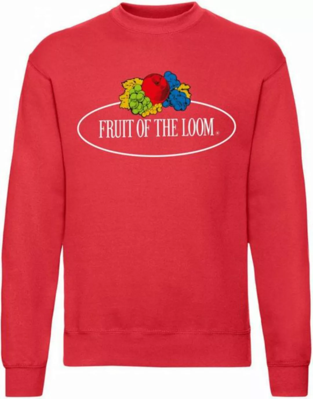 Fruit of the Loom Sweatshirt Vintage Sweat Set In Large Logo Print günstig online kaufen