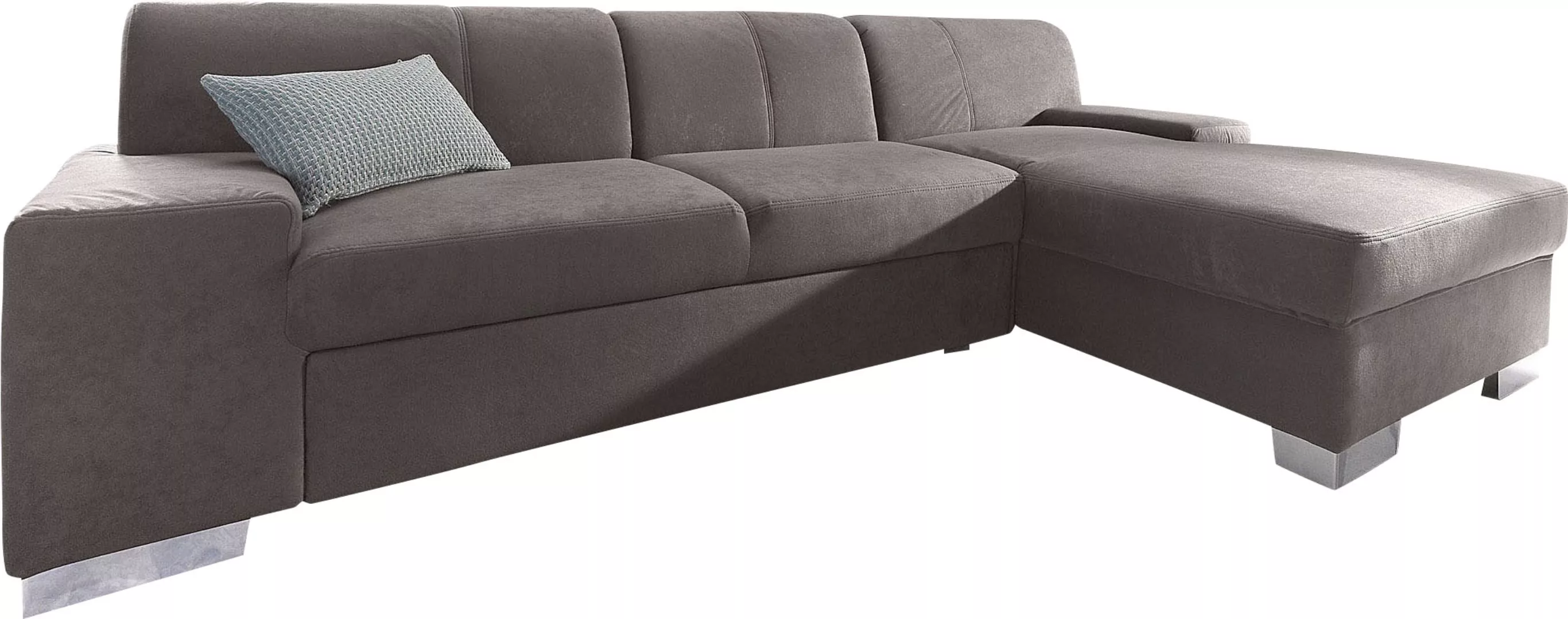 DOMO collection Ecksofa "Star L-Form", wahlweise mit Bettfunktion günstig online kaufen