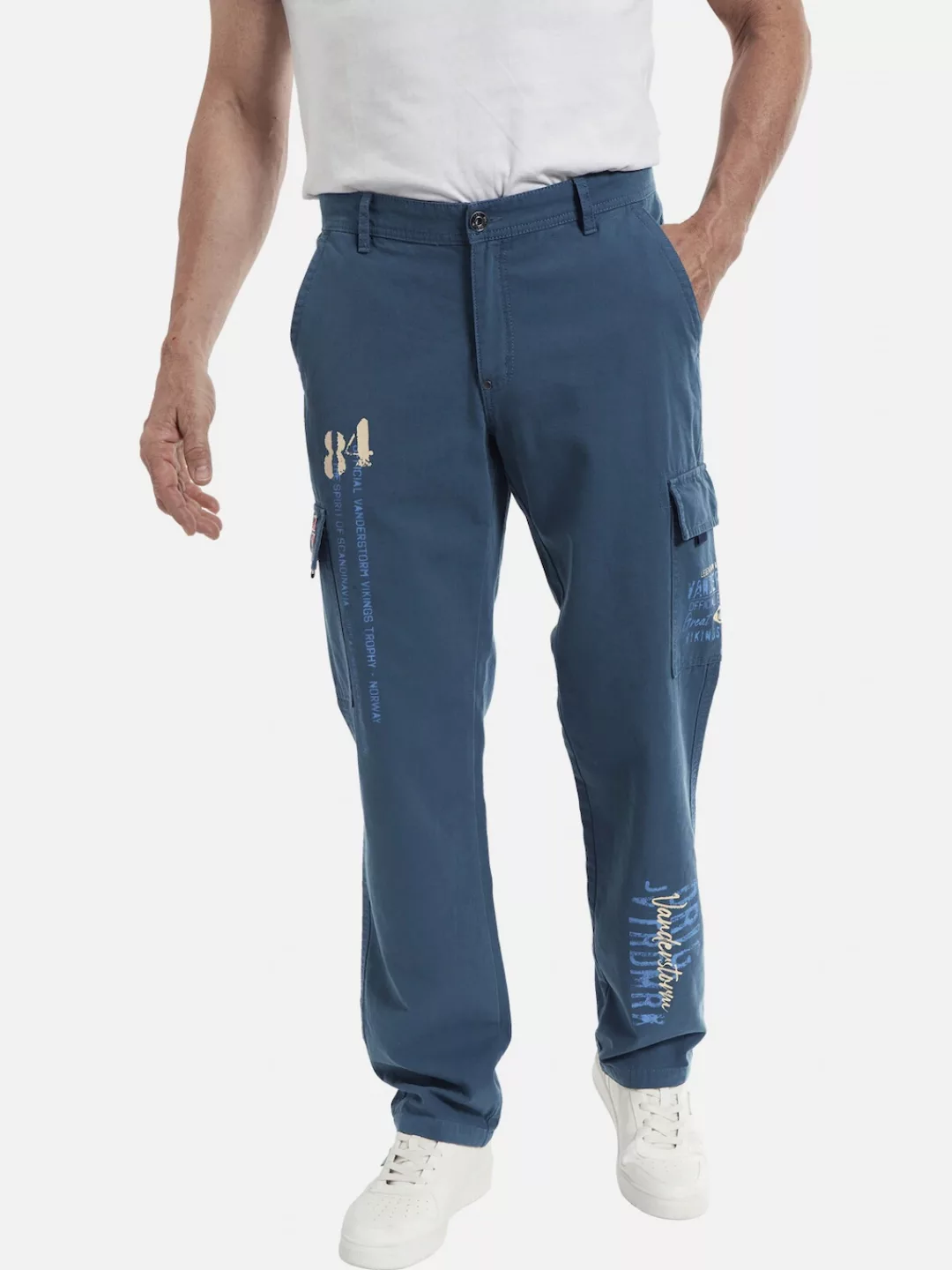 Jan Vanderstorm Cargohose MACHA +Fit Kollektion, Used-Waschung günstig online kaufen