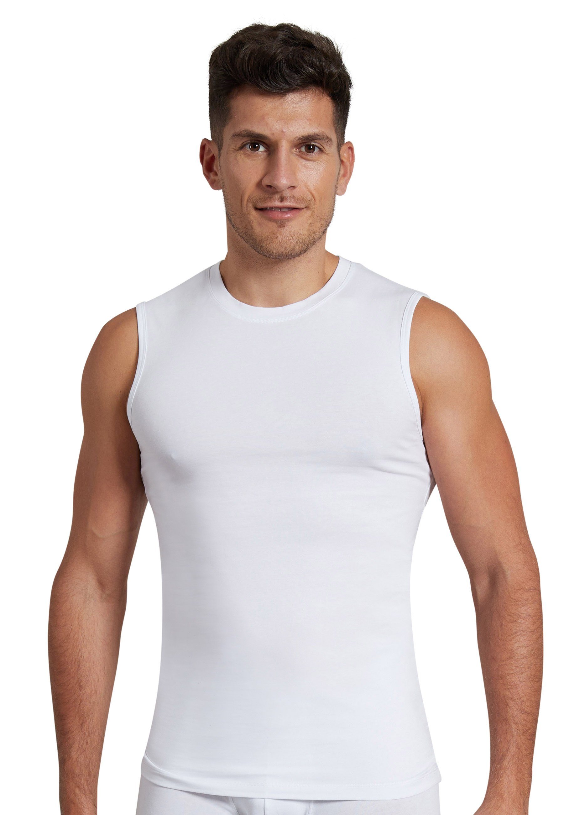 GÖTZBURG Unterhemd GÖTZBURG Herren Unterhemd weiß günstig online kaufen