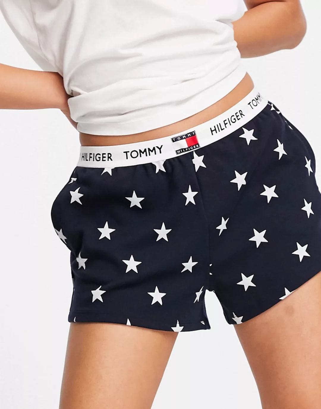 Tommy Hilfiger Underwear Pyjama Mit Jogginghose Mit Sternenprint L Ag / Lar günstig online kaufen
