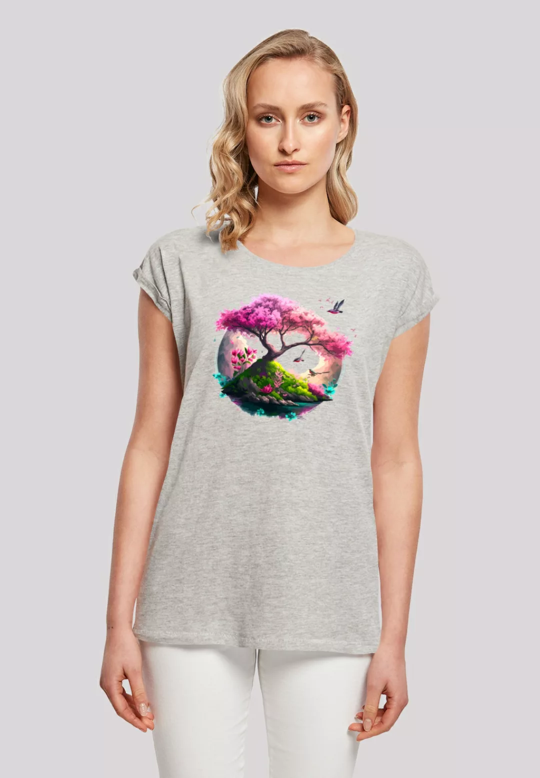 F4NT4STIC T-Shirt "Kirschblüten Baum" günstig online kaufen