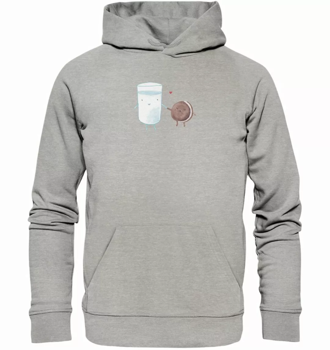 Mr. & Mrs. Panda Hoodie Größe L Milch Keks - Heather Grey - Geschenk, perfe günstig online kaufen