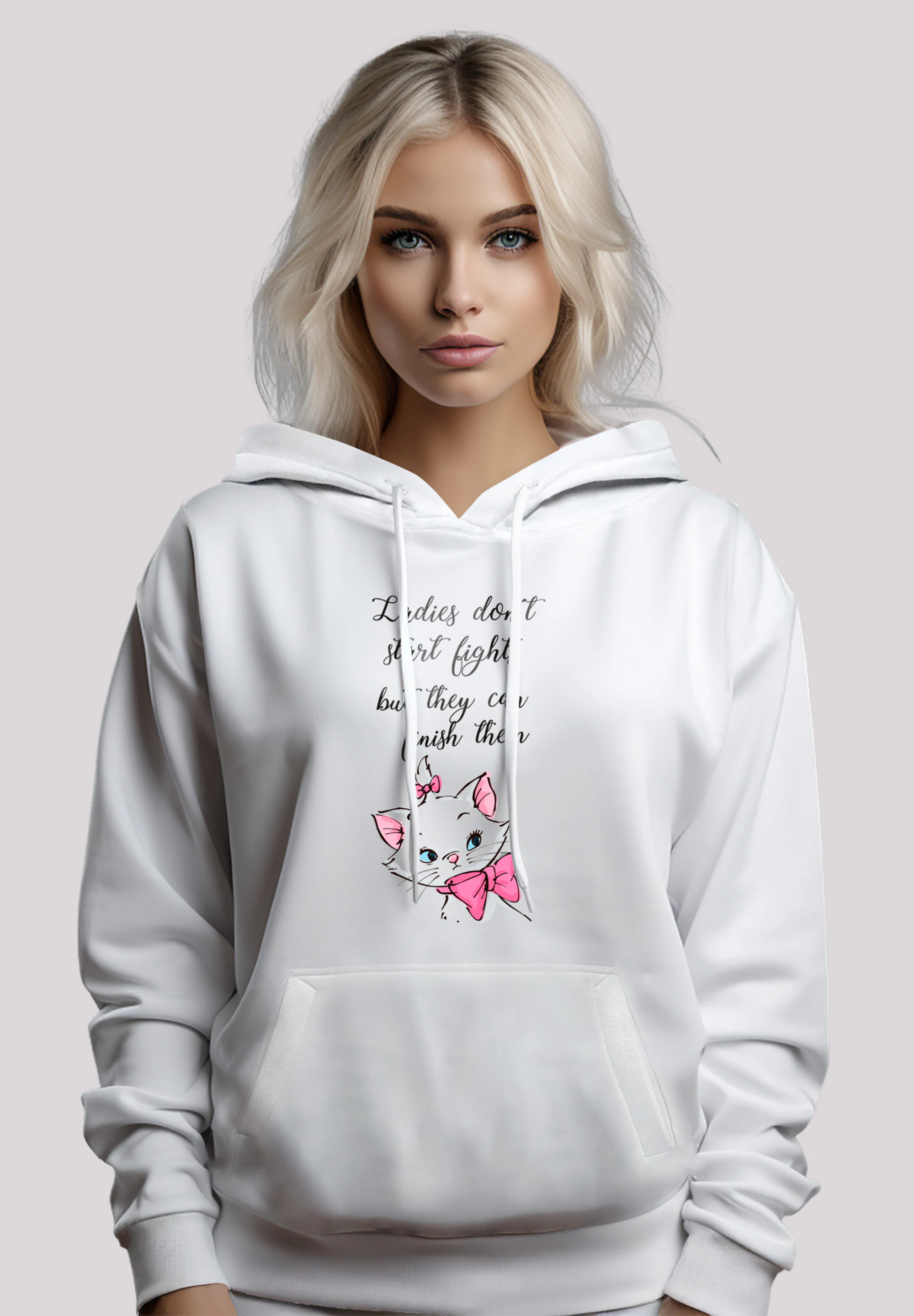 F4NT4STIC Kapuzenpullover "Disney Aristocats Ladies Dont", Premium Qualität günstig online kaufen