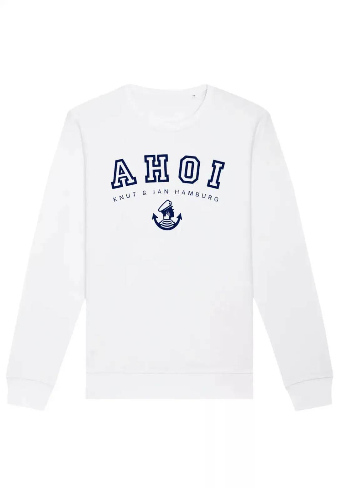 F4NT4STIC Sweatshirt "Ahoi Anker Outlines Knut & Jan Hamburg", Premium Qual günstig online kaufen