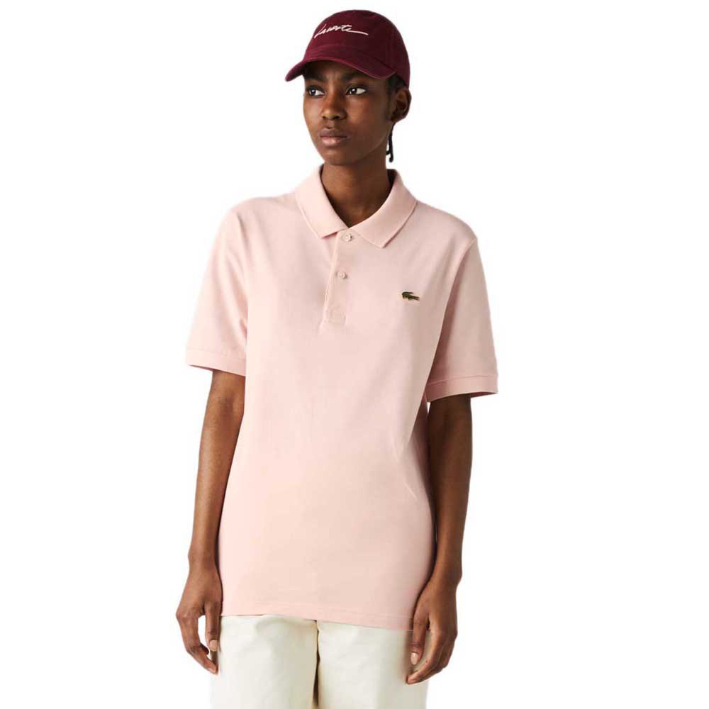 Lacoste Live Standard Fit Stretch Pique Kurzarm-polo S Light Pink günstig online kaufen