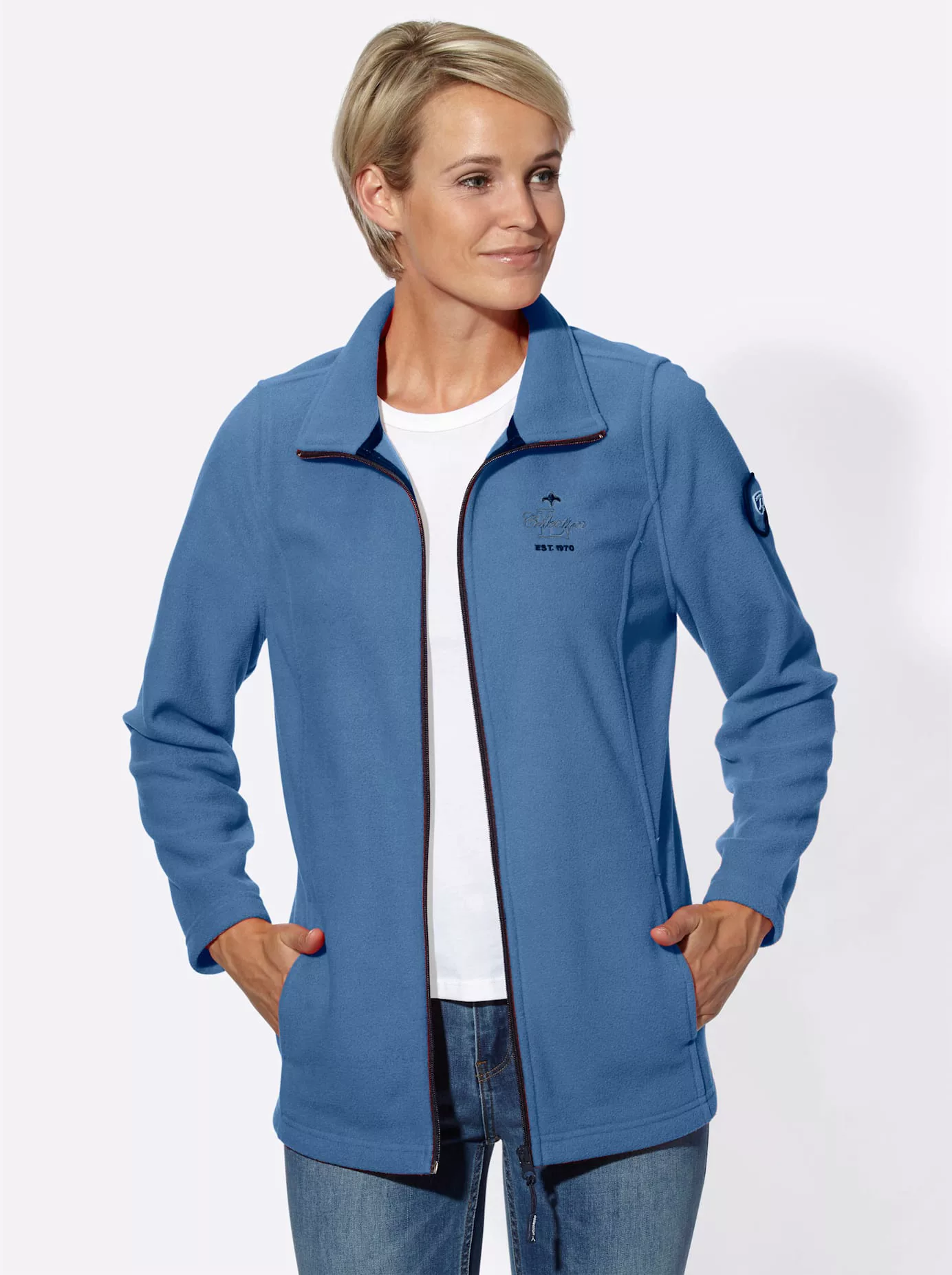 Casual Looks Fleecejacke günstig online kaufen