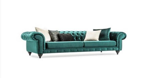 Xlmoebel Sofa Traditionelles Chesterfield-Sofa mit drei Sitzplätzen in Luxu günstig online kaufen