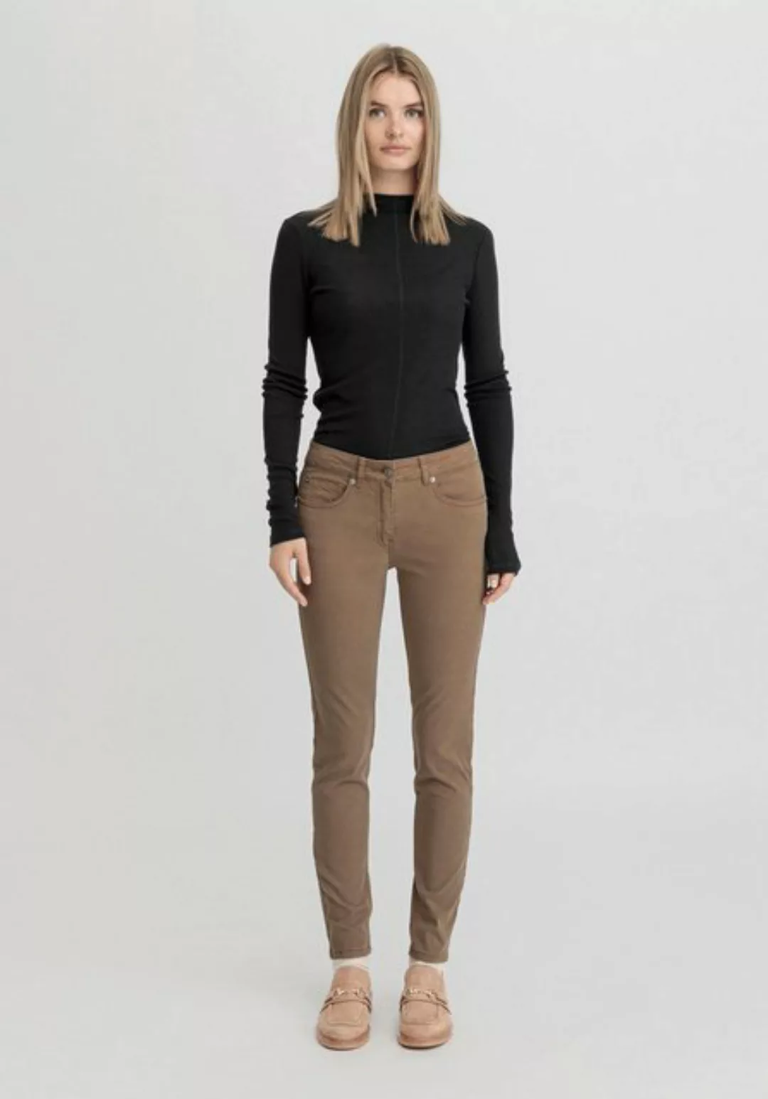 Hessnatur Stoffhose Five-Pocket Skinny aus TENCEL™ Lyocell mit (1-tlg) günstig online kaufen