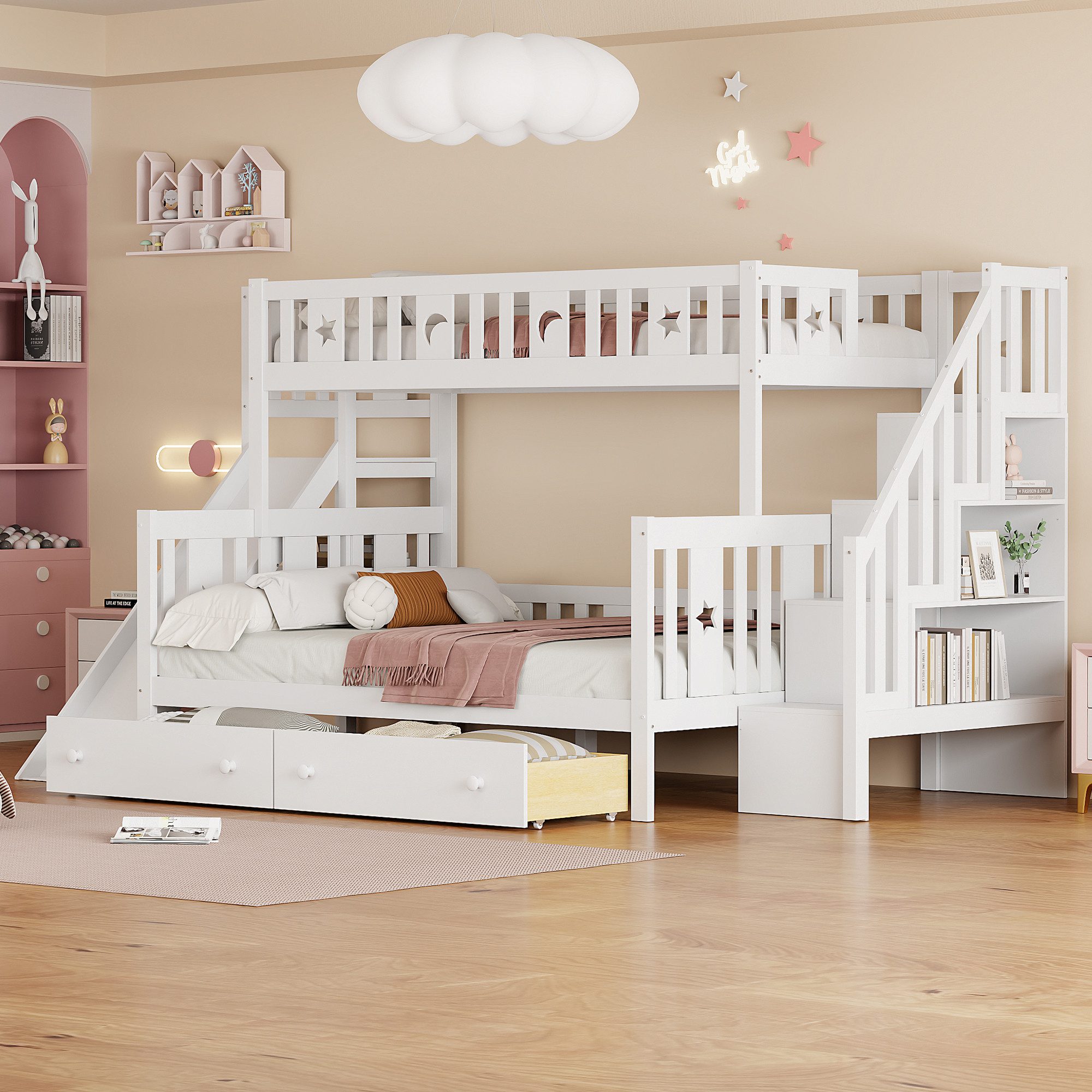 HAUSS SPOLE Etagenbett 90x200/140x200 cm mit günstig online kaufen