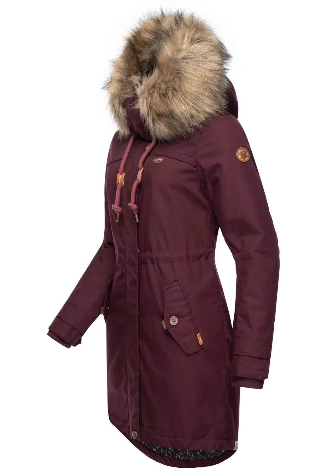 Ragwear Winterjacke "Tawny", mit Kapuze, stylischer Winterparka mit großer günstig online kaufen