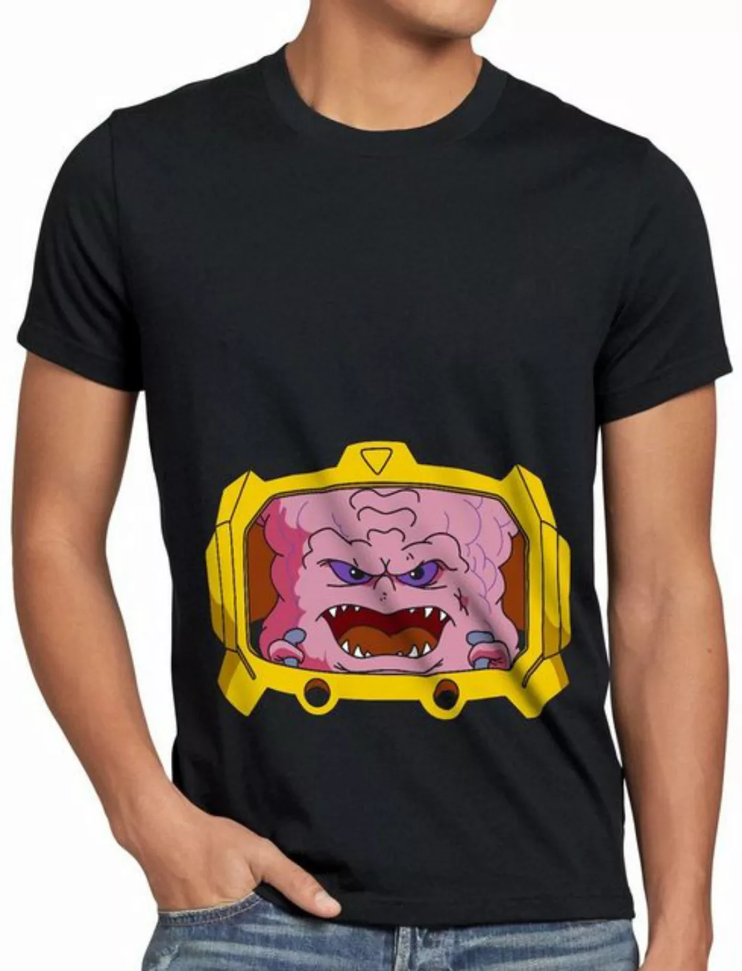 style3 Print-Shirt Herren T-Shirt Krang turtles teenage schildkröte comic m günstig online kaufen