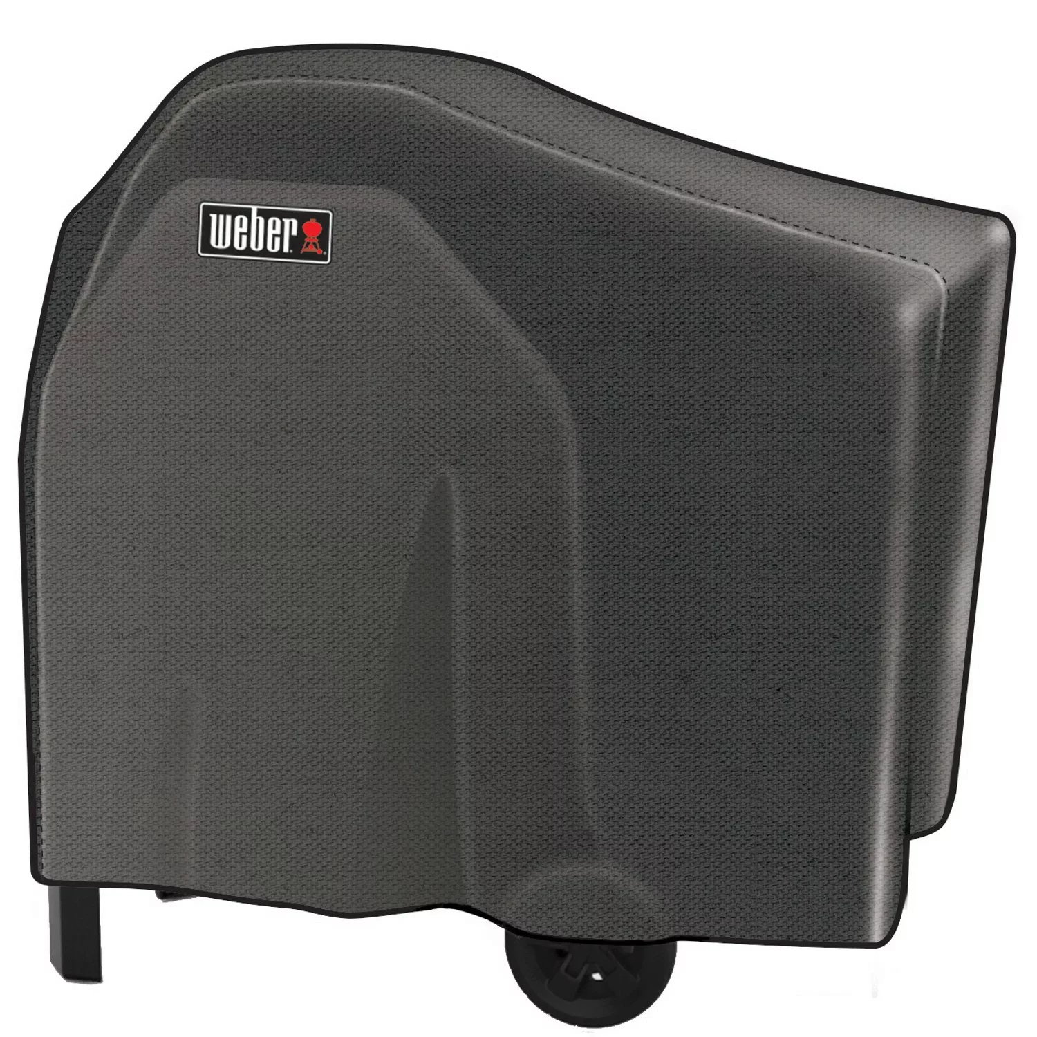 Weber Premium Abdeckhaube f. Weber Pulse 2000 m. Rollwagen Schwarz günstig online kaufen