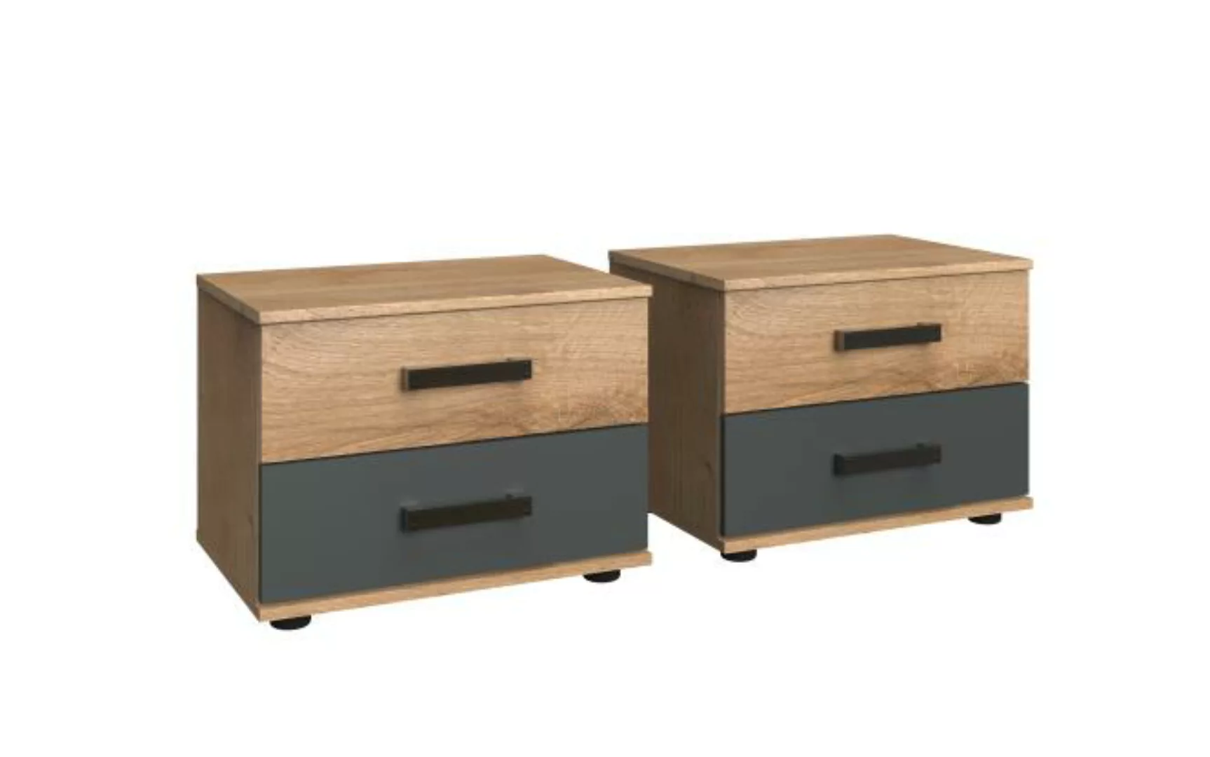 Wimex Nachtschrank "Malmoe, Nachttisch 52x38x40cm, 2 Schubladen", einzeln o günstig online kaufen