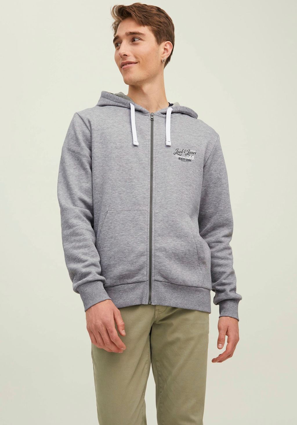 Jack & Jones Kapuzensweatjacke "JJ JJANDY SWEAT ZIP HOOD" günstig online kaufen